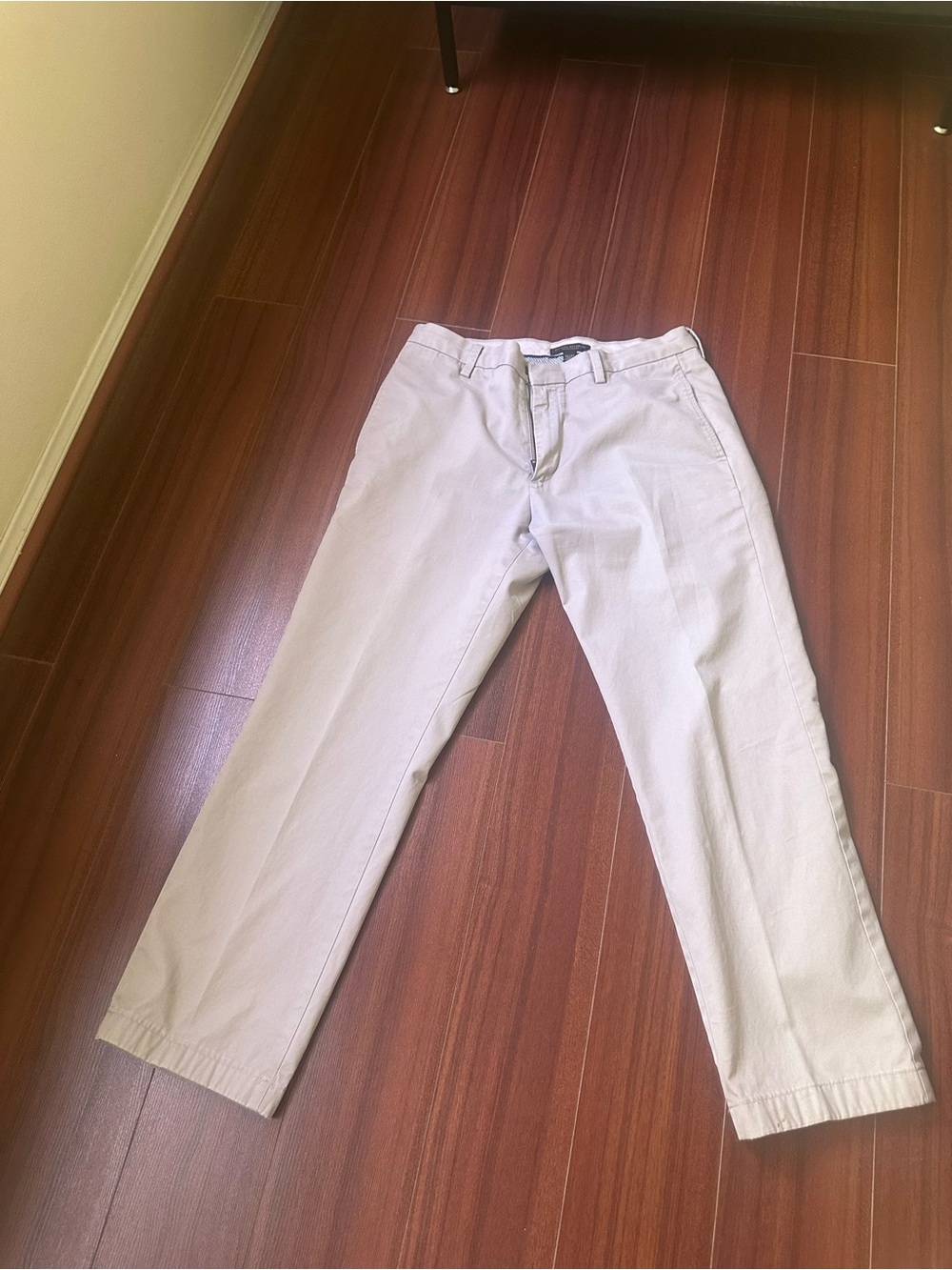Banana Republic Men's Light Gray Chinos